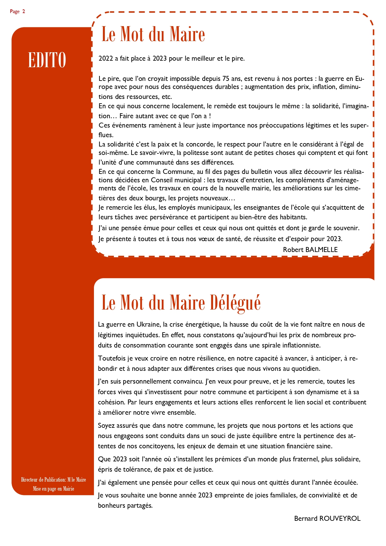 BULLETIN MUNICIPAL 2023